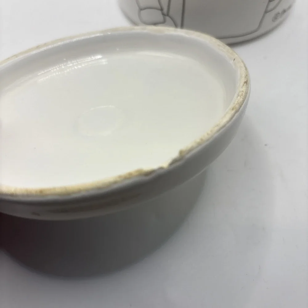 Vtg Barney Saltzberg Chefs Cartoon 1983 Ceramic Coffee‎ Canister Cookie Jar READ